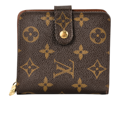 Louis Vuitton Compact Zipped Wallet, front view